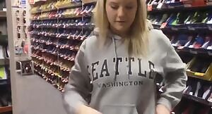 Curious girlfriend experiment public sex