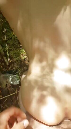 Me getting fucked in the woods 🙃