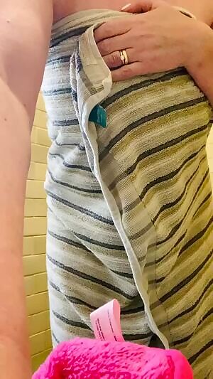 Fresh from the shower feels nice...but being dirty is my desire...