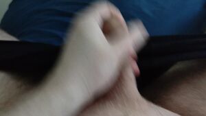 Foreskin Chubby Cumshot Gay Male Masturbation
