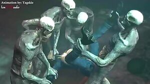 Elisabeth gangbanged by zombies/ghouls