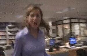 Imagine Jenna Fischer bouncing on your cock like this!