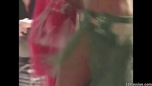 Can't control her horniess when traveling abroad