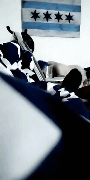 The misses taunting me while she sucks her new favorite cock