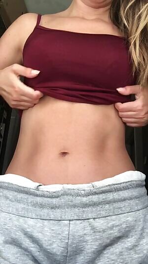 A little nipple pinch