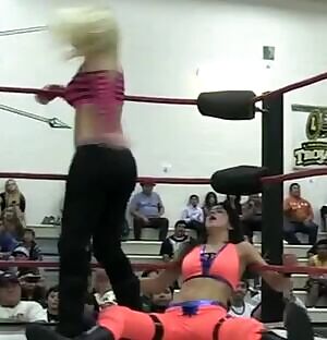 Bayley taking some ass to the face