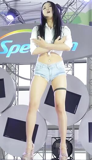 Girl Crush - Bomi Flaunting her Skinny Tight little Asian Ass