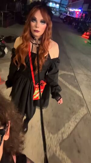 Caged Boys Leash Sissy Walking