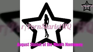With Less than 72 hours left to vote, here are your top 5 Starlet of the Month nominees for August