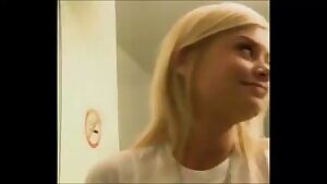 Blonde Sluts In Public Restroom