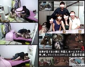 Japanese stepmother & daughter gets fucked by Indian guy