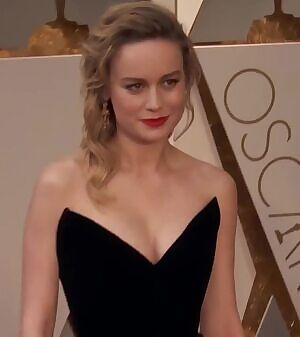 Imagining Brie Larson's face drenched in cum always gets me off.