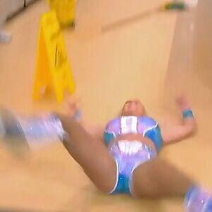 Dana sliding into position