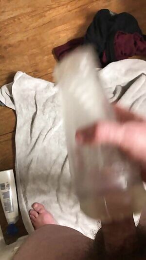 Fucking my pissed in fleshlight. Anyone want to share it with me?