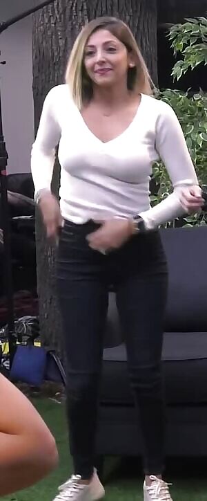 Tiff Bouncing White Top