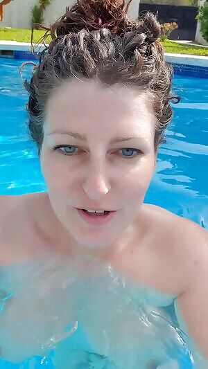You are all invited for a pool party at mine, once it's safe to touch each other again