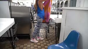 See this in the laundromat, what do you do?