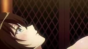 Asmodeus enjoying Maria’s left tit.