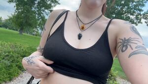 Goth Girls Big Tits Exhibitionism Flashing