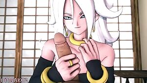 Nice Majin 21 Handjob [Dragon Ball FighterZ
