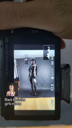 Shiny Camgirl Catsuit Fetish Girls