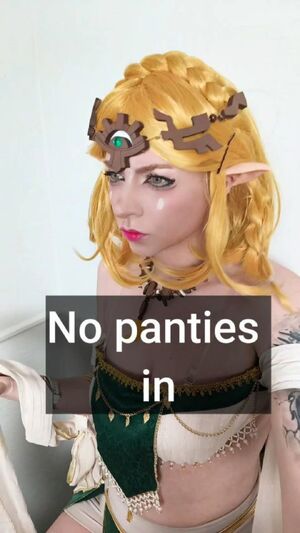 Zelda Cosplays Bunny Chubby Cosplay Costume