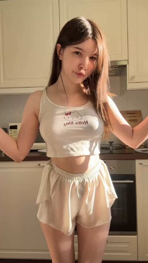 On/Off Asian Cute Egirl European
