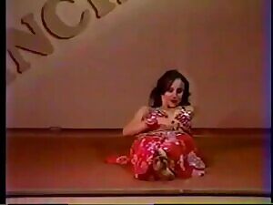 Helena Vlahos amazing belly muscle control