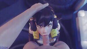 Junker D.Va Blowjob