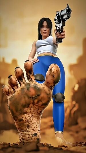 Femdom Feet Cosplay Crush Foot Fetish