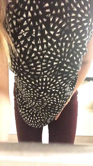 Bra less day at work today