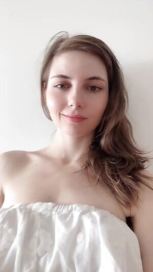 Cutie with a little titty drop