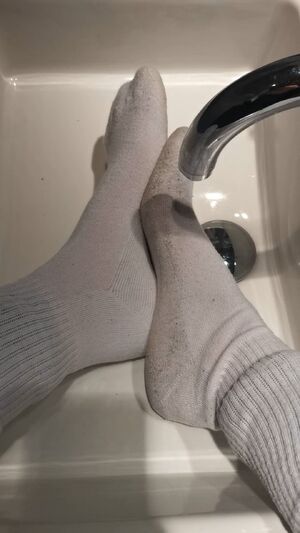 Thigh Socks Dirty Feet Foot