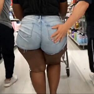 BBW Thong Amateur Big Ass Booty