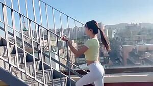 I love walking up the stairs