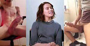 Daisy Ridley tries to resist :)