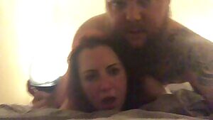 Kept from spilling the wine like a champ with anal.