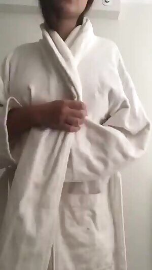 Bathrobe reveal