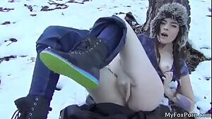 I Hope Her Privates Don't Get Frostbite