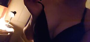 Playing slutty peekaboo