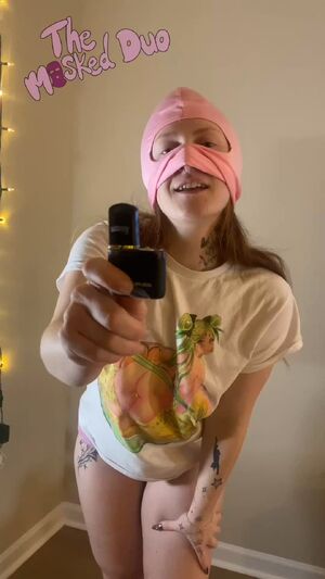 Masked Amateur Cute Homemade Mask