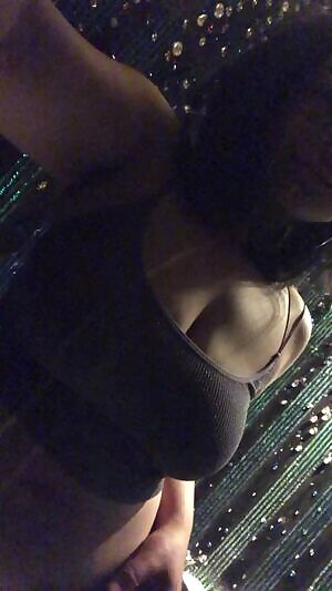 The girl in the bathroom of the club