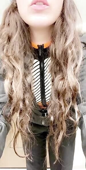 fancy outfit and a wink