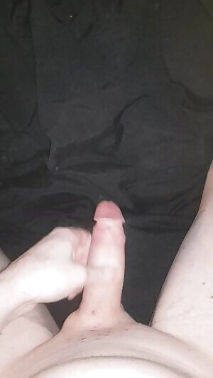 Could've used a mouth to aim for! Or a nice tight pussy!