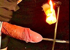 CBT JOI BDSM Big Dick Candle Wax