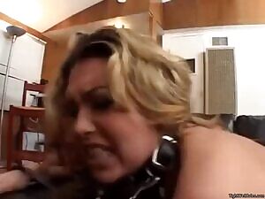 She only goes deep - deep in her ass, deep in her throat A2M