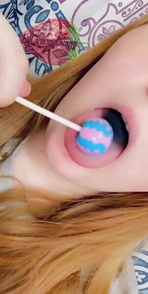 Just enjoying my lollipop hehe