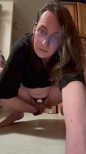 Enby Sluts Anal Ass Chastity Dildo