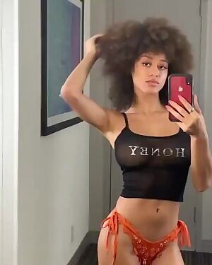 Stormi Maya has quite a figure