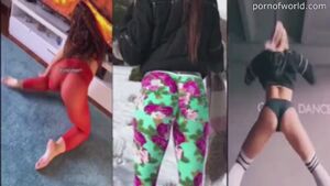 Close-Up Ass Booty Compilation Dance Dancing